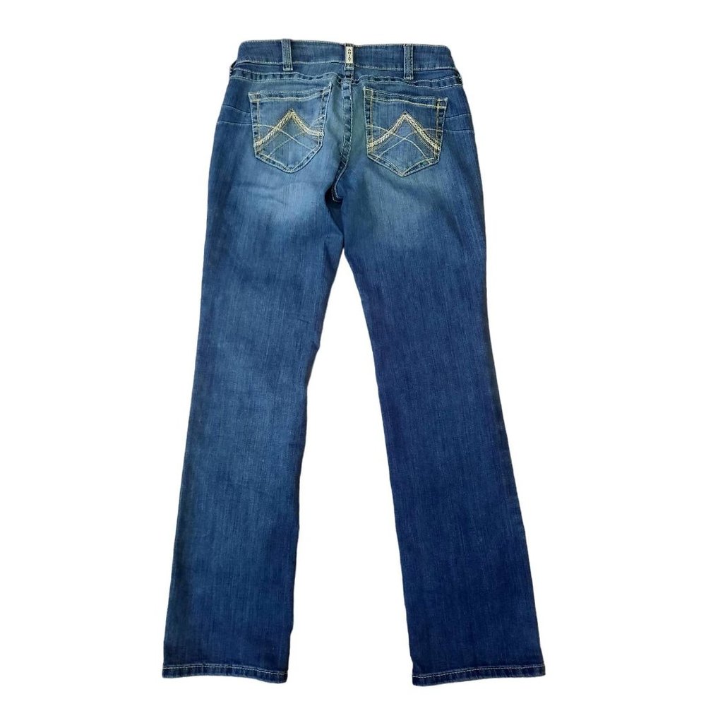 ARIAT Straight Leg (Real Straight Icon) style blue jeans Size 29R (R112)